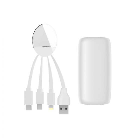 Kit Recarga de Celular 5.000mAh Powerbank