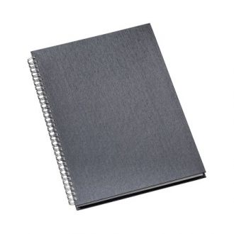 Caderno de Negócios Pequeno Capa Metalizada 