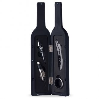 Kit Vinho Garrafa 4 Peças