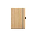 Conjunto de caderno A5 em bambu